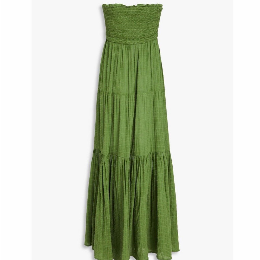Veronica Beard Olive Textured Dress - Picture 3 of 7
